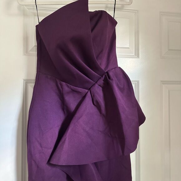 Free People x Elliatt Reception Cascade Ruffle Strapless Cocktail Dress - Picture 6 of 9